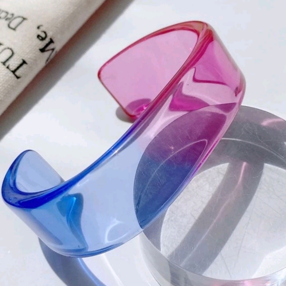 Transparent Bangle Bracelet